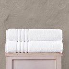 Hammam Linen Jumbo Large Bath Sheets Towels 2-Pack 35 x 70 Inches Soft and - Image 2