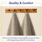 Alusa Home Ultra Soft & Plush Viscose from Bamboo Bath Sheets - Image 4