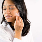 WITTY Rose Quartz Roller for Face, Gua Sha Stone Set in Hand-Drawn Giftbox - Image 5