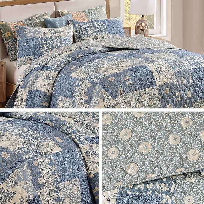CASAAGUSTO Queen Quilt Set - Image 8