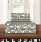 Elegant Comfort Luxury Softest and Coziest 6-Piece Bed Sheet Set, Wrinkle - Image 3