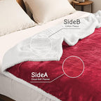 Electric Heated Blanket Queen Size 84"x90", Soft Flannel - Image 4