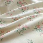 MKXI Floral Duvet Cover Set for Girls 100% Cotton Ruffled Bedding - Image 7