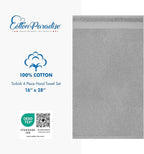 Cotton Paradise Hand Towels for Bathroom, 100% Cotton Turkish 4 Piece Hand - Image 4