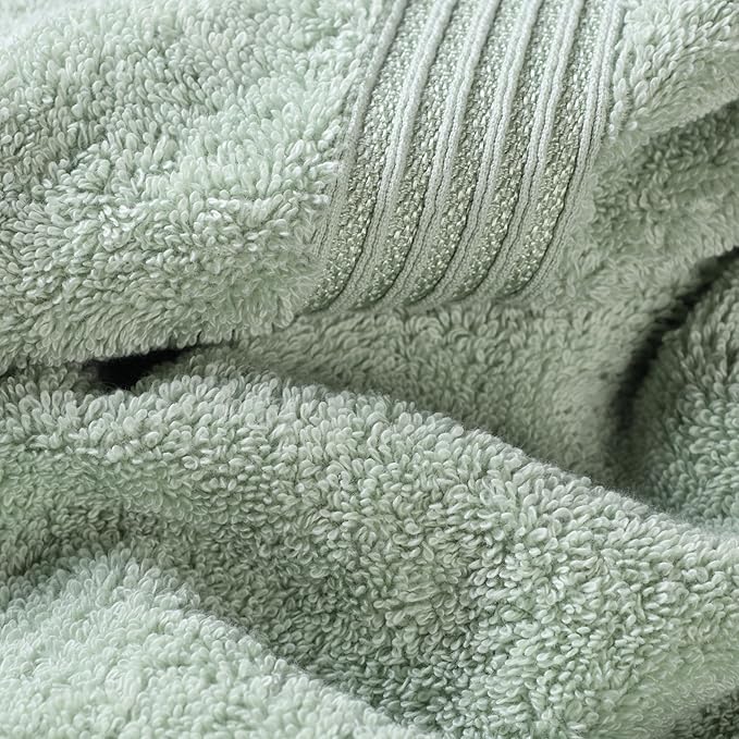 Superior Egyptian Cotton 2-Piece Bath Sheet Towel Set, Oversized Body Towels - Image 6