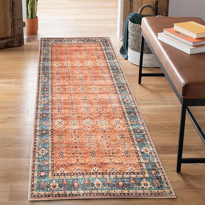 Bloom Rugs Washable Non-Slip 12 ft Runner by BloomRugs