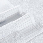 GLAMBURG 100% Cotton Ultra Soft 6 Pack Towel Set, Contains 2 Bath Towels 28x55 - Image 2