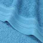 Superior Honeycomb 100% Cotton 500 GSM 12 Piece Bath Towel Set, 6 Washcloths - Image 6
