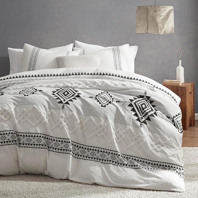 Oli Anderson Boho Duvet Cover Set Queen Size, Durable and Super Soft Duvet by OliAnderson