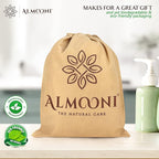 Almooni Natural Loofah Exfoliating Facial Scrubber, Made - Image 6