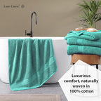 LANE LINEN 100% Pure Cotton Bath Sheets 2 Pack - Image 4