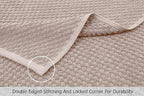 COTTON CRAFT Hooded Bath Towel – Oversized 35 x 70 Waffle Weave Towel - Image 4