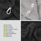 American Soft Linen 100% Cotton Hair Towels - Image 6