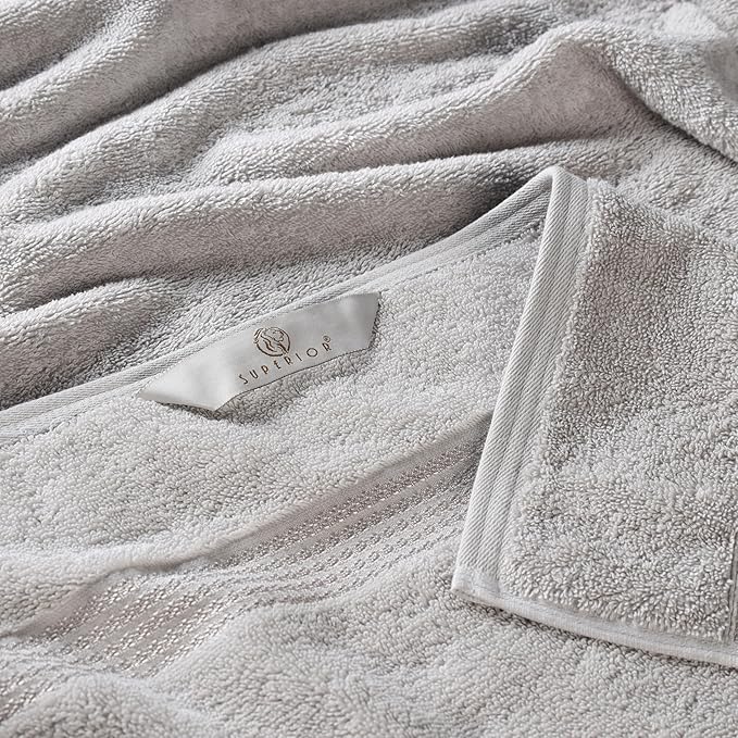 Superior Egyptian Cotton 2-Piece Bath Sheet Towel Set, Oversized Body Towels - Image 5