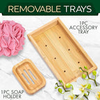 SereneLife Premium Bathtub Tray Caddy - Image 2