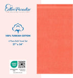 Cotton Paradise 4 Piece Turkish Bath Towels - Image 4