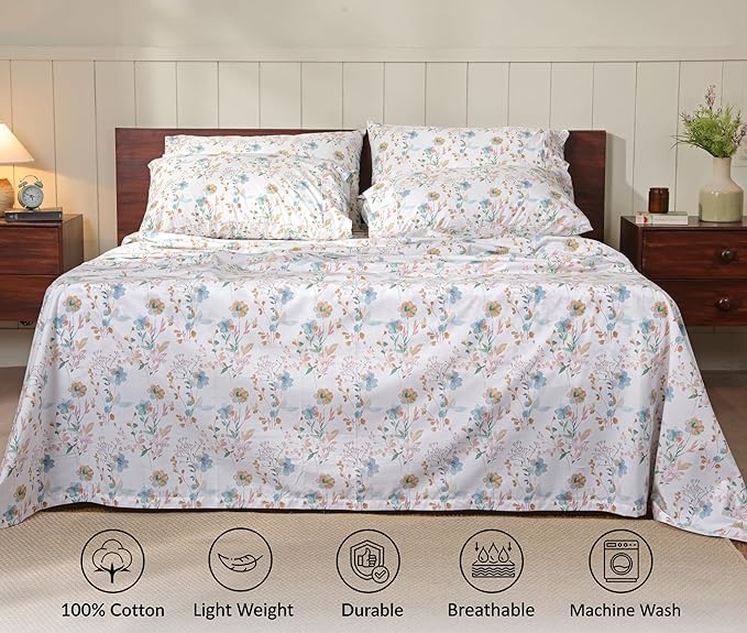 RUVANTI 7 Pcs Cotton Sheets - Image 3
