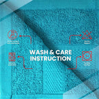 Infinitee Xclusives Teal Hand Towels - Image 7