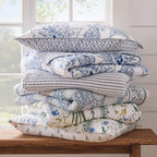 Levtex Home Adare Blue Reversible King/Cal King Quilt Set - Image 8