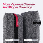 Caveem Exfoliating Body Scrubber, Rough Exfoliation Body Exfoliator Sponge - Image 3