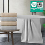 POLYTE 430 GSM Microfiber Oversize Quick Dry Lint Free Bath Towel, 60 x 30 in - Image 3