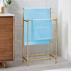 Ultra Soft 3 Pack Cotton Towel Set, Contains a Bath Towels 28x55 inch, a Hand - Image 4