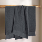 GLAMBURG Ultra Soft 4 Pack Oversized Bath Towel Set 27x54 inches, 100% Cotton - Image 3