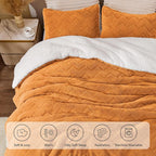 BEDELITE Fluffy King Size Comforter Set - Image 6