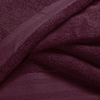 Ultra Soft 6 Pack Cotton Towel Set, Contains 2 Bath Towels 28x55 inch, 2 Hand - Image 2