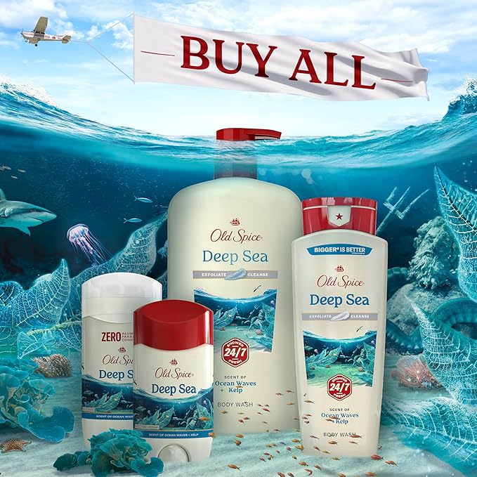 Old Spice Cleansing Body Wash for Men, 24/7 Shower Fresh - Image 8