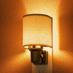 L LOHAS LED Amber Night Lights Plug into Wall, Plug in Night Light Dimmable by LLOHASLED