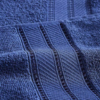 Modern Threads 4-Pack SpunLoft Bath Towel Navy 30x54 - Image 6