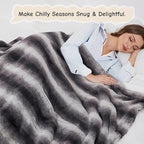 Soypipo Electric Heated Throw Blanket 50"x60", Overheat Protection, Machine - Image 3