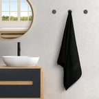 Avalon Towels Black Bath Towels Set of 4 pcs, 100% Cotton Towel Absorbent and - Image 4