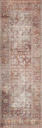 Loloi Layla Collection LAY-11 Cinnamon/Sage 9'-0" x 12'-0" .13" Thick Area Rug - Image 5