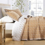 SahSahCasa Quilt Set Queen Size, 100% Cotton Quilt Bedding Set Bedspread - Image 3