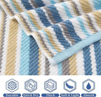 Striped Bath Towels Set - Image 3