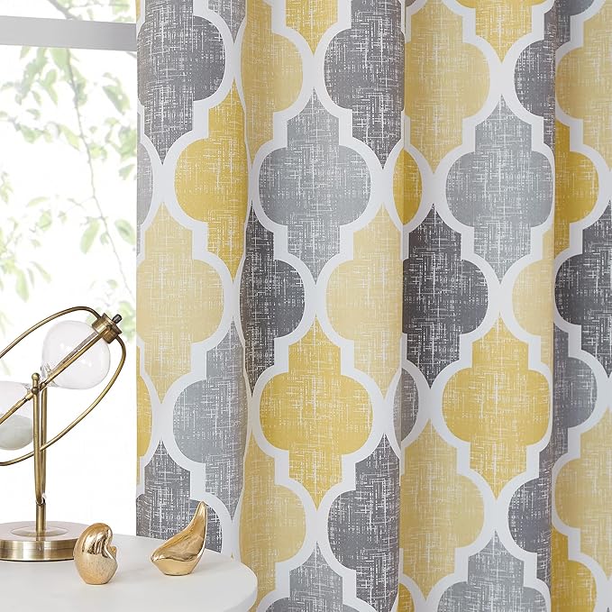 Beauoop 100% Blackout Curtains 96 Inches Long 2 Panels - Image 6