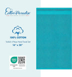 Cotton Paradise Hand Towels for Bathroom, 100% Cotton Turkish 4 Piece Hand - Image 4