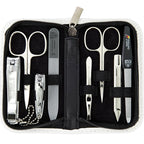 Swords Germany - brand quality 8 piece manicure pedicure grooming kit set by 3+Swords+Germany