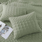 WDCOZY Oversized California Cal King Size Quilt Bedding Sets - Image 4