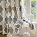Beauoop 100% Blackout Curtains 63 Inches Long 2 Panels by Beauoop