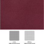 Lirex 2-Pack Queen Size Flat Sheet Set, Ultra-Soft Brushed 1800 Microfiber - Image 2
