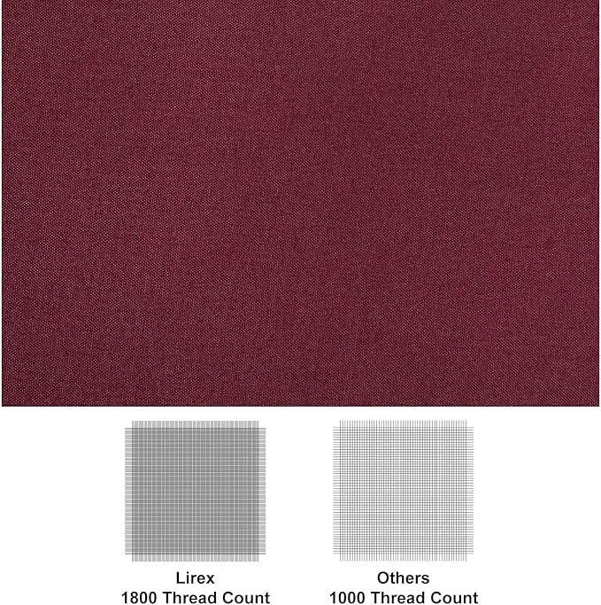 Lirex 2-Pack Queen Size Flat Sheet Set, Ultra-Soft Brushed 1800 Microfiber - Image 2