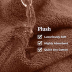 Lavish Home 6 Piece Bathroom Towels Set - Image 4