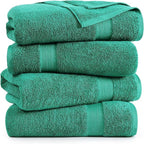 LANE LINEN Bath Towels Pack of 4 - Image 2