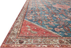 Loloi Layla Collection LAY-10 Marine/Clay 7'-6" x 9'-6" .13" Thick Area Rug - Image 3