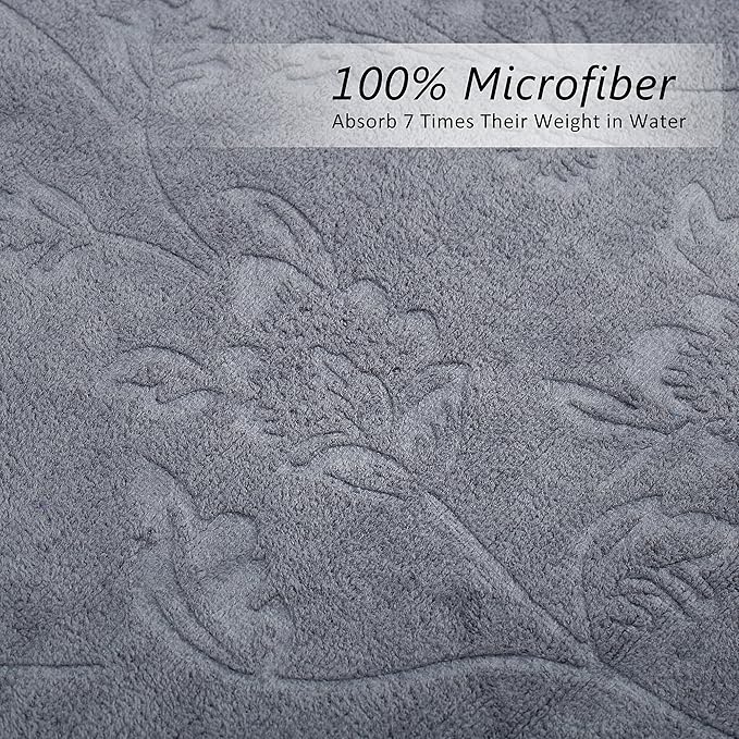 JML Large Bath Towels Set of 2, Fast Drying, Soft Super Absorbent Oversized - Image 2