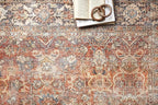 Loloi Layla Collection LAY-02 Spice/Marine 2'-0" x 5'-0" .13" Thick Accent Rug - Image 4
