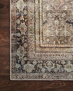 Loloi Layla Collection LAY-03 Olive/Charcoal 7'-6" x 9'-6" .13" Thick Area Rug - Image 9